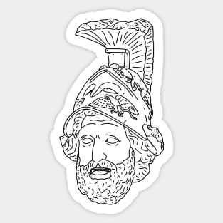 Menelaus - King of Sparta - Trojan War Sticker